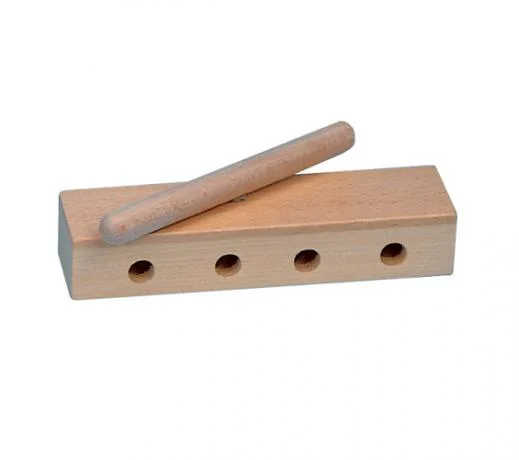 Коробочка с 4-мя отверстиями, 18 см, с палочкой