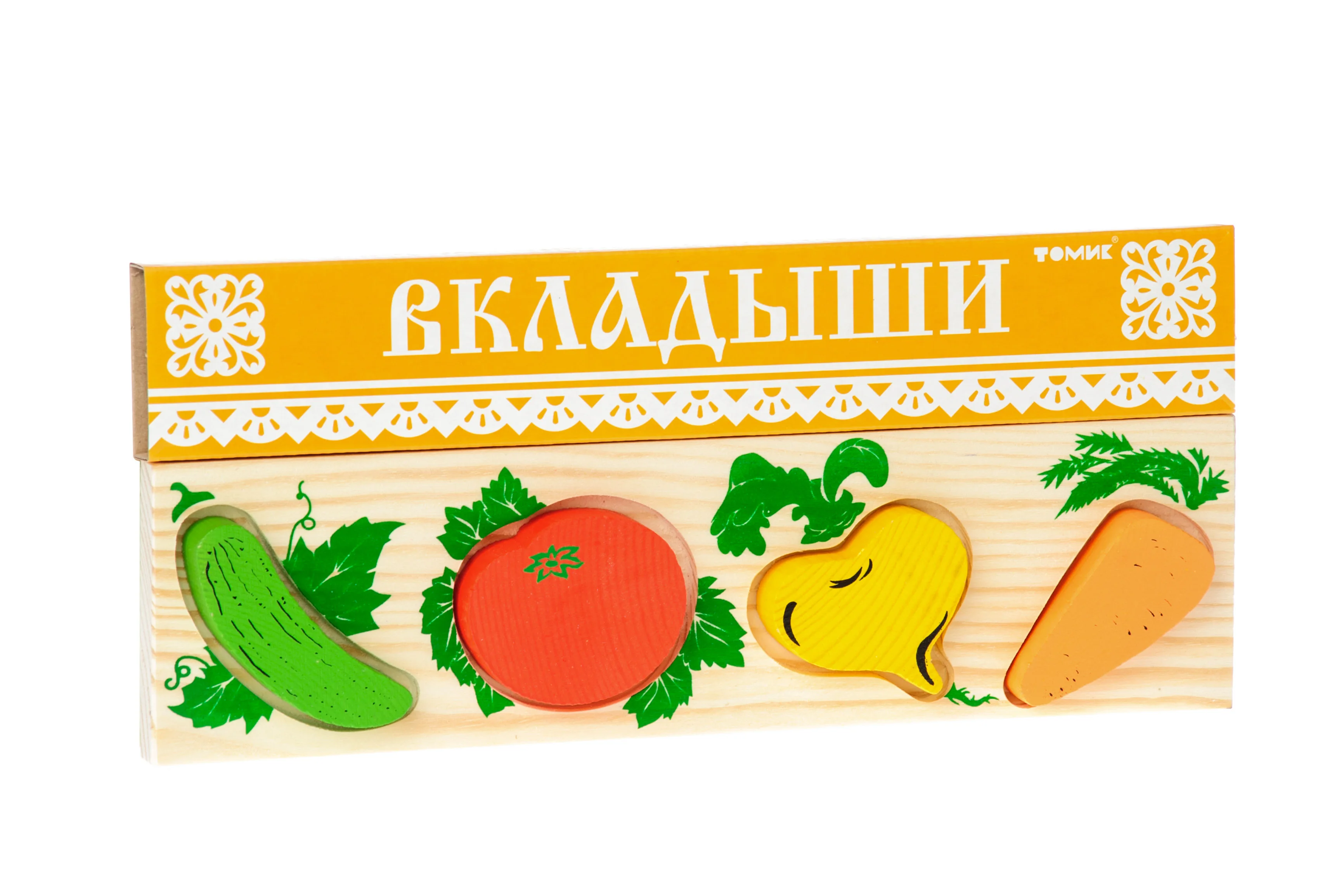Доска-вкладыш "Овощи"