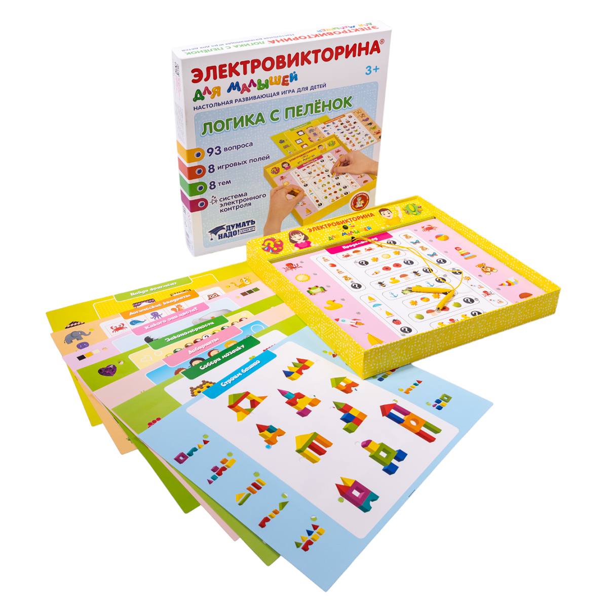 Игра Электровикторина для малышей "Логика с пеленок"