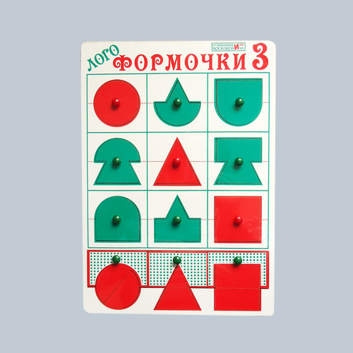 "Логоформочки 3" (с держателями) (ЭКО-011)