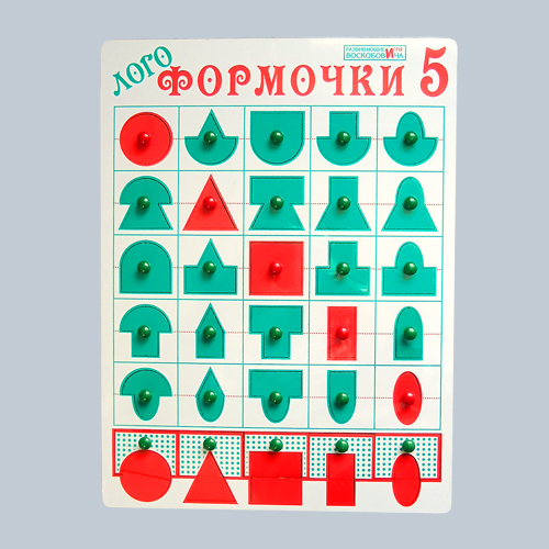 "Логоформочки 5" (с держателями) (ЭКО-013)